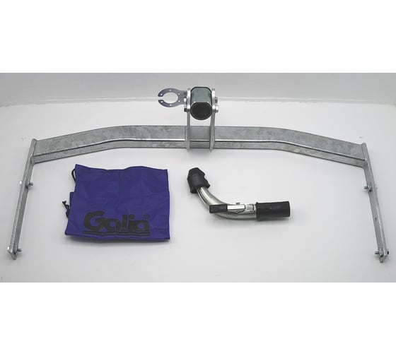 Полностью оцинкованный фаркоп GALIA для Audi A3 2003-2008: хетчбек 3 двери, VW Golf V, VI, Plus хетчбек 3/5 дверей 2003-2008, 2008-2013 (2WD только) A038C