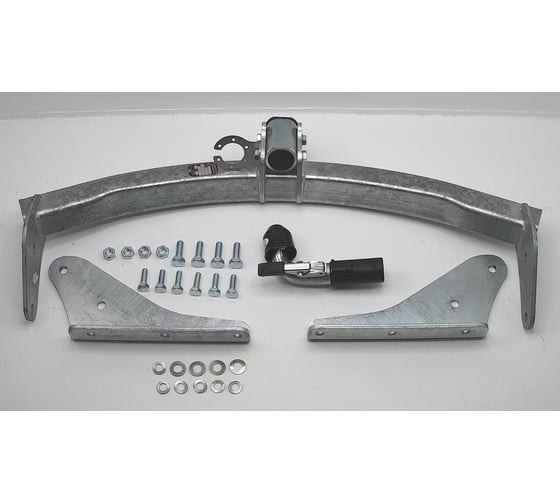 Полностью оцинкованный фаркоп GALIA для Jeep Cherokee 2007-2013, Dodge Nitro 2007-2012 быстросъемный шар J009C