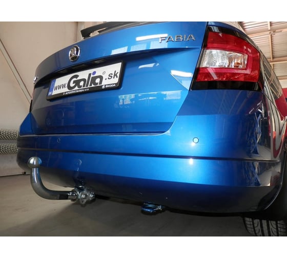 Полностью оцинкованный фаркоп GALIA для Skoda Fabia универсал 2015-2021 тип шара A S111A