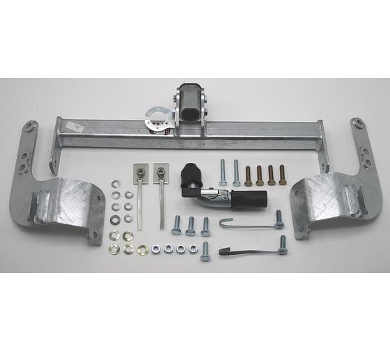 Полностью оцинкованный фаркоп GALIA для Toyota Land Cruiser 200 2008-2021, Lexus LX 2008-2021 быстросъемный шар T071C