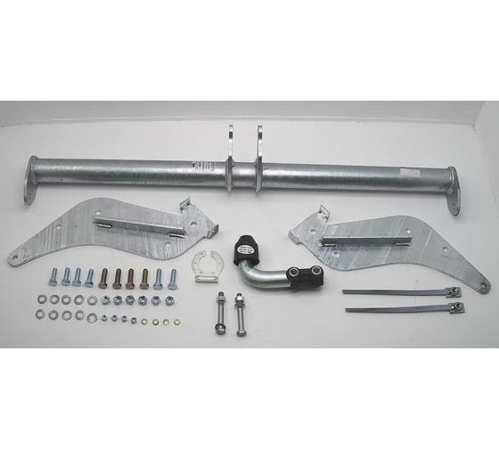 Полностью оцинкованный фаркоп GALIA для Ford Ranger 1996-2007, 2007-2012, Mazda B2500 1996-2007, Mazda BT-50 2007-2012 тип шара A M091A