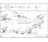 Полностью оцинкованный фаркоп GALIA для Hyundai Tucson 2004-2010, Kia Sportage 2004-2010 тип шара A H070A 3