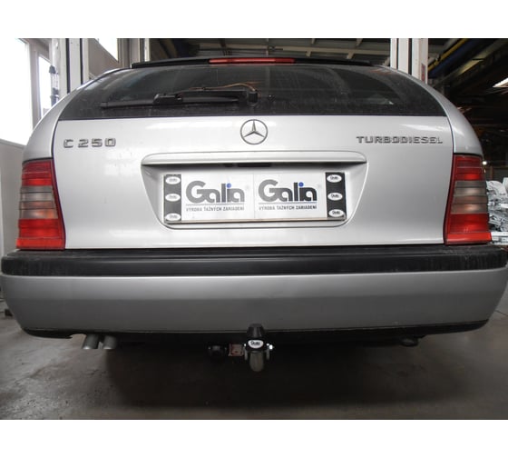 Полностью оцинкованный фаркоп GALIA для Mercedes C-Class w202 седан / s202 универсал 1994-2000 тип шара A M025A