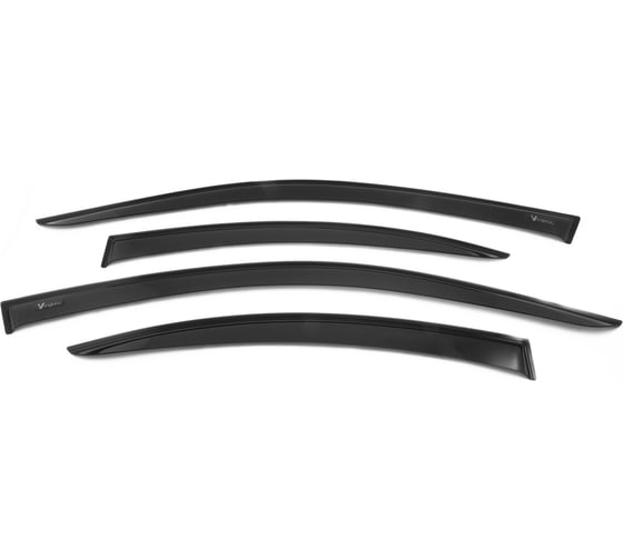 Дефлекторы окон Vinguru Nissan Almera Classic 2006-2012/Nissan Almera II N16 2000-2006, сед. 4 шт. AFV42506 1