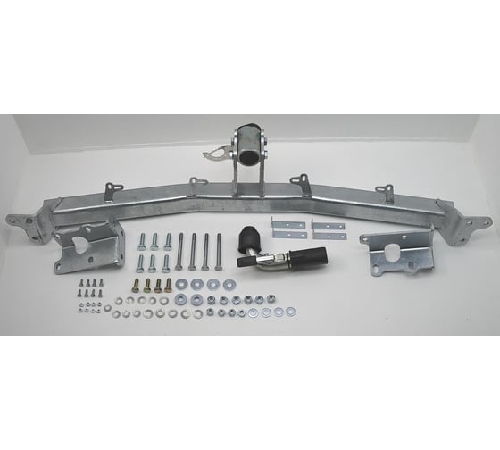Полностью оцинкованный фаркоп GALIA для Hyundai Santa Fe 2006-2012, Kia Sorento 2009-2012 быстросъемный шар H069C