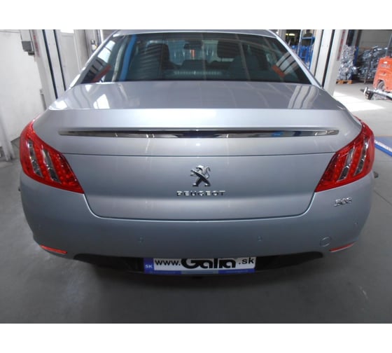 Полностью оцинкованный фаркоп GALIA для Peugeot 508 седан, кроме GT 2011-2019 быстросъемный шар P043C