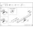 Полностью оцинкованный фаркоп GALIA для Jeep Compass MK 2006-2011, Jeep Liberty 2006-2011 тип шара A J012A 4