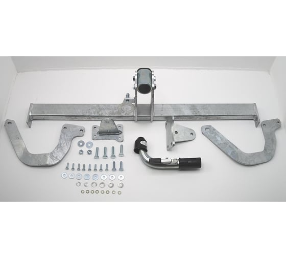 Полностью оцинкованный фаркоп GALIA для Citroen C5 III седан 2008-2017, Peugeot 407 седан 2004-2010 быстросъемный шар C055C