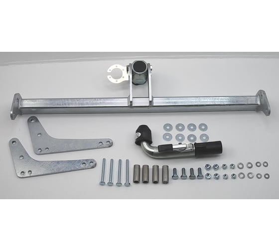 Полностью оцинкованный фаркоп GALIA для Renault Duster 2WD, 4WD 2010-2015, 2015-2021, Renault Duster 2 2021-2022, Nissan Terrano 2014-2022 быстросъемный шар D041C
