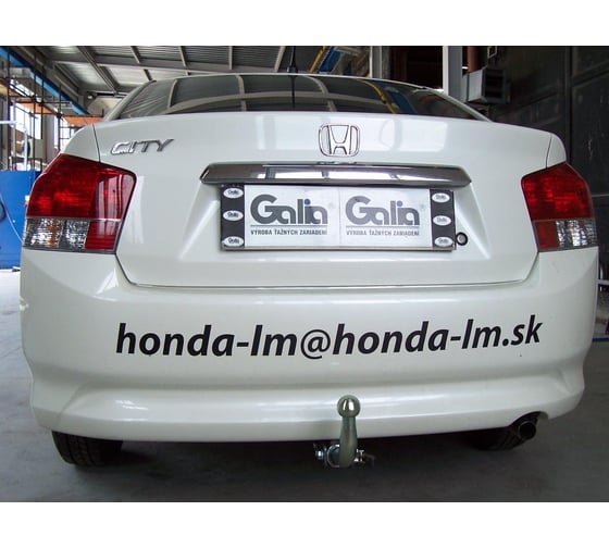 Полностью оцинкованный фаркоп GALIA для Honda City 2008-2013 тип шара A H081A
