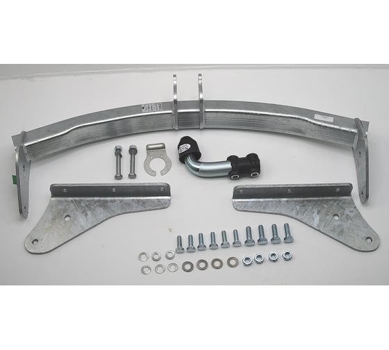Полностью оцинкованный фаркоп GALIA для Jeep Cherokee 2007-2013, Dodge Nitro 2007-2012 тип шара A J009A
