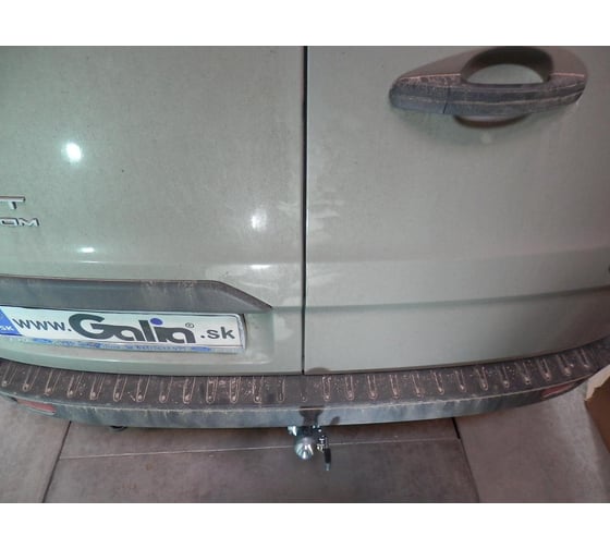 Полностью оцинкованный фаркоп GALIA для Ford Tourneo Custom 2012-, Ford Transit Custom 2012- быстросъемный шар F124C