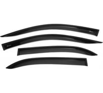 Дефлекторы окон Vinguru Toyota Camry VII 2011-2017, cед. накладные, скотч, к-т 4 шт. материал акрил AFV39811