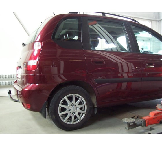 Полностью оцинкованный фаркоп GALIA для Hyundai Matrix 2001-2008 быстросъемный шар H043C