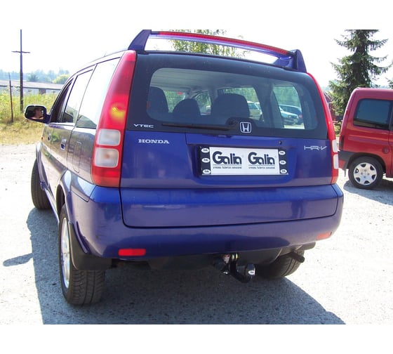 Полностью оцинкованный фаркоп GALIA для Honda HR-V 1999-2001 быстросъемный шар H017C