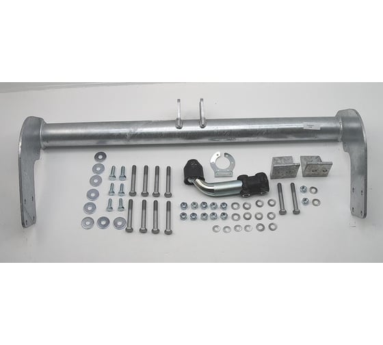 Полностью оцинкованный фаркоп GALIA для Mercedes Sprinter Classic 2013-2020, Mercedes Sprinter 1995-2006, Volkswagen LT 1995-2006 без ступеньки LWB тип шара A M034A