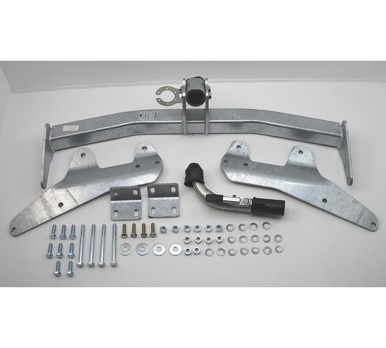 Полностью оцинкованный фаркоп GALIA для Hyundai Starex 2008-2018, 2018-, Hyundai H1 2008-2018, 2018- быстросъемный шар H077C