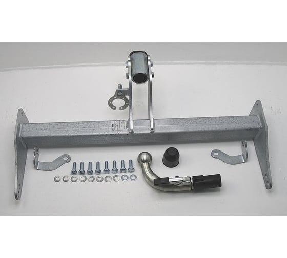 Полностью оцинкованный фаркоп GALIA для Opel Antara 2006-2013, 2013-2017, Chevrolet Captiva 2006-2013, 2013-2018. Только для авто без запаски снизу, O065C