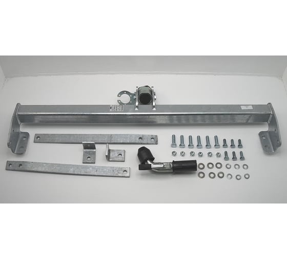 Полностью оцинкованный фаркоп GALIA для Renault Trafic 2014-, Opel Vivaro 2014-2018, FIAT Talento 2016-2020, Nissan NV300 L1,L2 2016- быстросъемный шар O066C