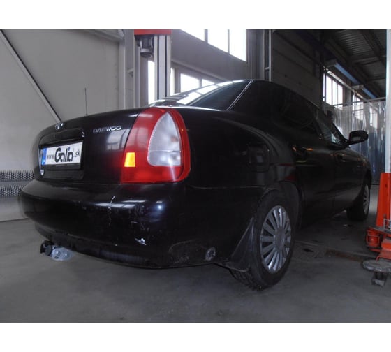 Полностью оцинкованный фаркоп GALIA для Daewoo Nubira седан 1997-2003 быстросъемный шар D014C