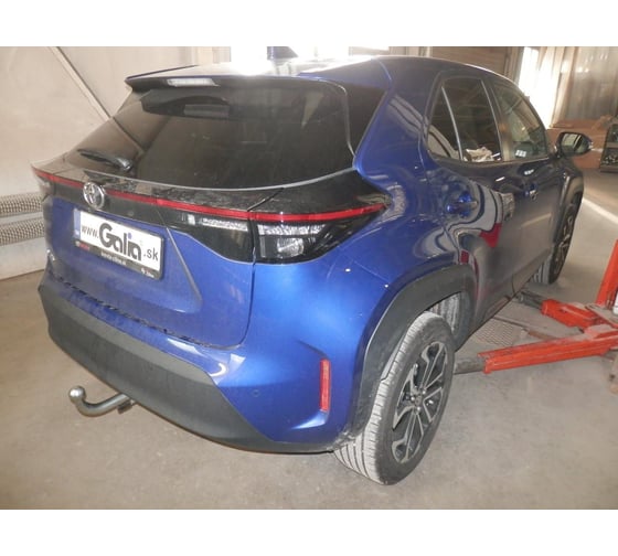 Полностью оцинкованный фаркоп GALIA для Toyota Yaris Cross 2021- быстросъемный шар T079C