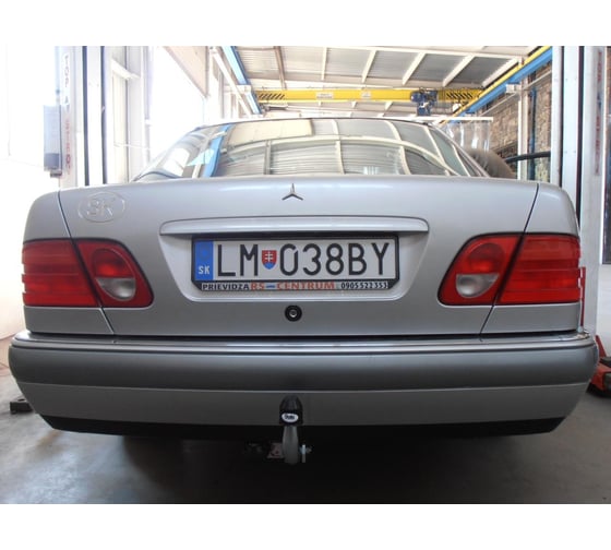Полностью оцинкованный фаркоп GALIA для Mercedes E-Class w210 седан 1995-2002 быстросъемный шар M026C