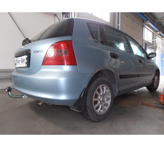 Полностью оцинкованный фаркоп GALIA для Honda Civic хетчбек 5 дверей 2000-2003 тип шара A H012A