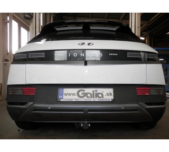Полностью оцинкованный фаркоп GALIA для Hyundai Ioniq 5 2021- быстросъемный шар H110C