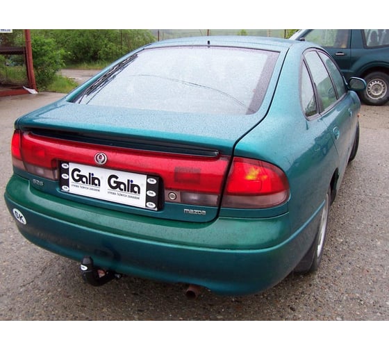 Полностью оцинкованный фаркоп GALIA для Mazda 626 GE седан/хетчбек 1992-1997 быстросъемный шар M015C