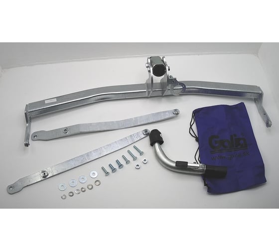 Полностью оцинкованный фаркоп GALIA для Renault Megane II 2003-2008 (classic) седан/универсал, Megane III универсал 2008-2016 быстросъемный шар R074C