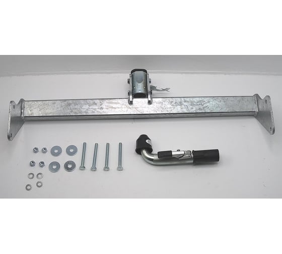 Полностью оцинкованный фаркоп GALIA для Jeep Compass MK 2006-2011, Jeep Liberty 2006-2011 быстросъемный шар J012C