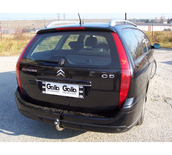Полностью оцинкованный фаркоп GALIA для Citroen C5 I и II универсал 2001-2008 быстросъемный шар C040C