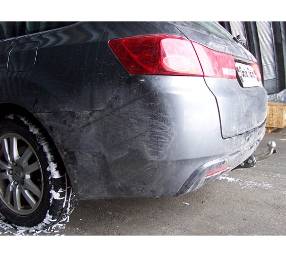 Полностью оцинкованный фаркоп GALIA для Honda Accord седан/универсал 2008-2012 быстросъемный шар H078C