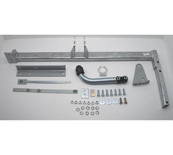 Полностью оцинкованный фаркоп GALIA для Honda Odyssey RA1-RA5 1994-1999, кроме авто с волнистым бампером, Honda Shuttle 1994-1999 тип шара A H041A