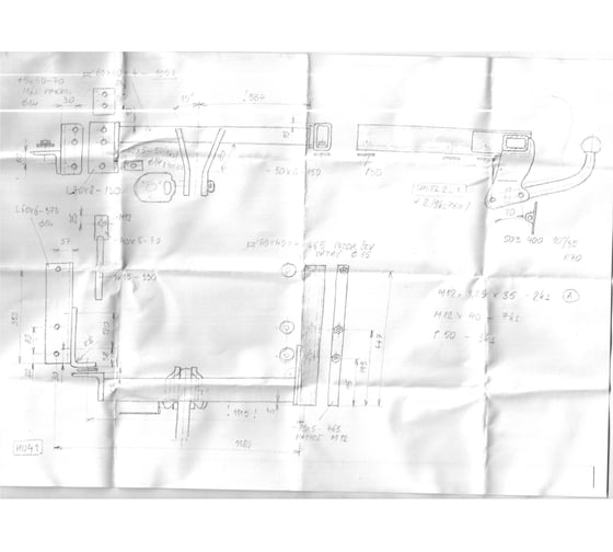 Полностью оцинкованный фаркоп GALIA для Honda Odyssey RA1-RA5 1994-1999, кроме авто с волнистым бампером, Honda Shuttle 1994-1999 тип шара A H041A
