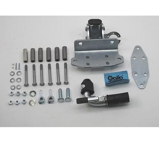 Полностью оцинкованный фаркоп GALIA для Toyota Land Cruiser 200 2008-2021, Lexus LX 2008-2021 быстросъемный шар T070C