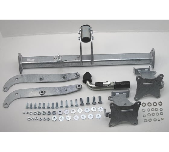 Полностью оцинкованный фаркоп GALIA для Mercedes M-Class 2005-2015, Mercedes GL-Class 2005-2016, Mercedes GLS-Class 2016-2019, Mercedes GLE-Class 2015-2019 M115C