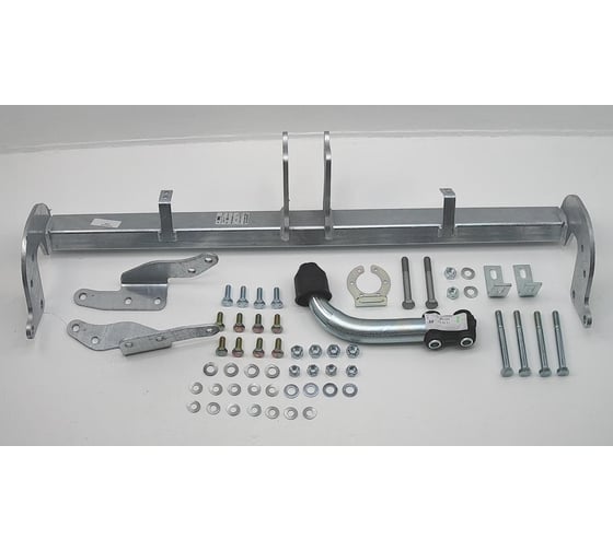 Полностью оцинкованный фаркоп GALIA для Mitsubishi Eclipse Cross 2018-, Mitsubishi ASX 2010-2022, Citroen C4 Aircross 2012-2016, Peugeot 4008 2012-2016 тип шара A M122A