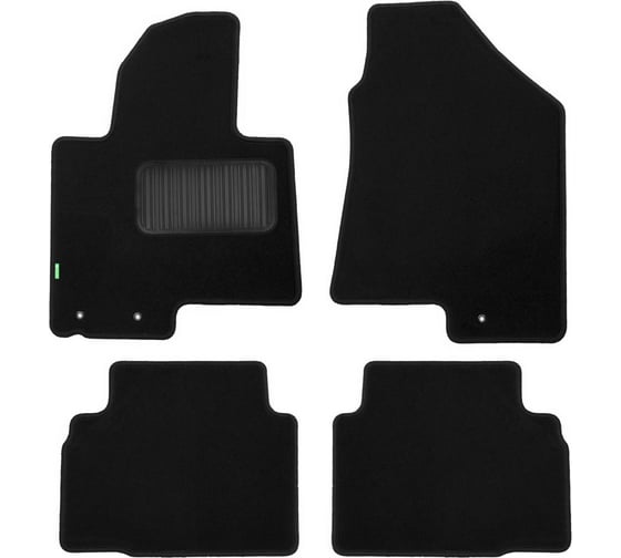 Коврики в салон KLEVER Standard HYUNDAI i40 АКПП 2012-, сед., 4 шт. KVR02204701210kh 1