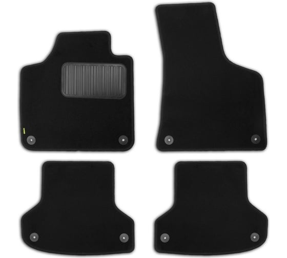 Коврики в салон KLEVER Standard AUDI A3 5D АКПП 2007-, хб., 4 шт. KLEVER020410101210kh 1