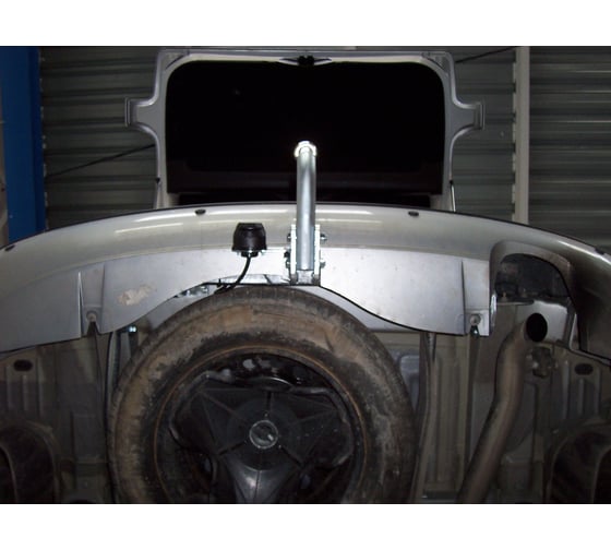Полностью оцинкованный фаркоп GALIA для Peugeot 807 2002-2014, FIAT Ulysse 2002-2011, Citroen C8 2002-2014, Lancia Phedra 2002-2010 тип шара A C031A
