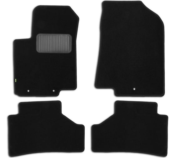 Коврики в салон KLEVER Standard HYUNDAI Solaris 2011-2016, хб., сед., 4 шт. KVR02204501210kh 1