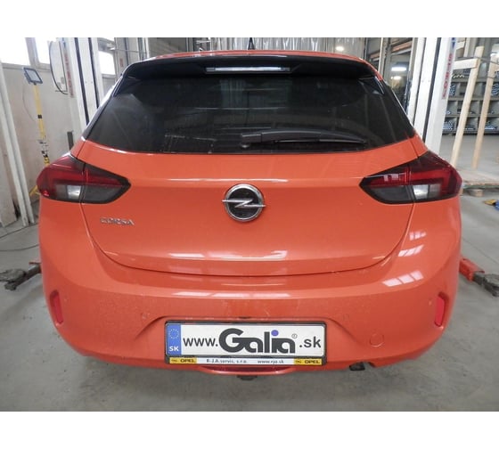 Полностью оцинкованный фаркоп GALIA для Opel Corsa 2019-, Peugeot 208 2019- тип шара A O072A