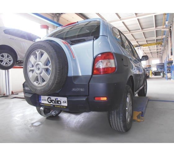 Полностью оцинкованный фаркоп GALIA для Renault Scenic RX4 1999-2007 быстросъемный шар R046C