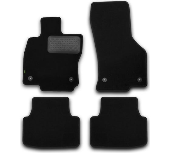 Коврики в салон KLEVER Standard SKODA Octavia 2013-, сед., 4 шт. текстиль KVR02451601210kh