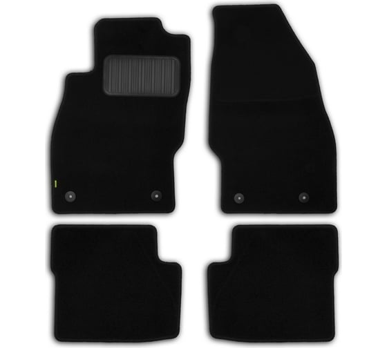 Коврики в салон KLEVER Standard OPEL Corsa D 3D, 5D 2006-, хб., 4 шт. KLEVER02371401210kh 1