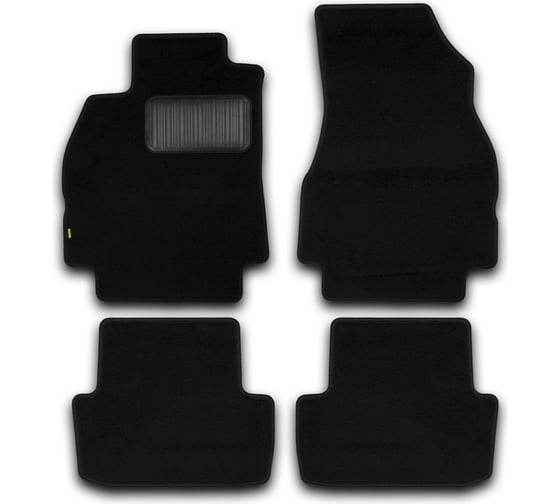Коврики в салон KLEVER Standard RENAULT Megane II 2002-2009, сед., 4 шт. KLEVER02410701210kh 1