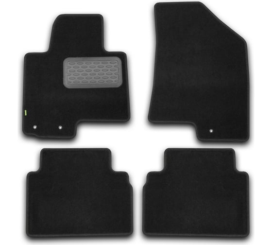 Коврики в салон KLEVER Standard KIA Sportage 2010-2016, внед., 4 шт. KVR02253301210kh