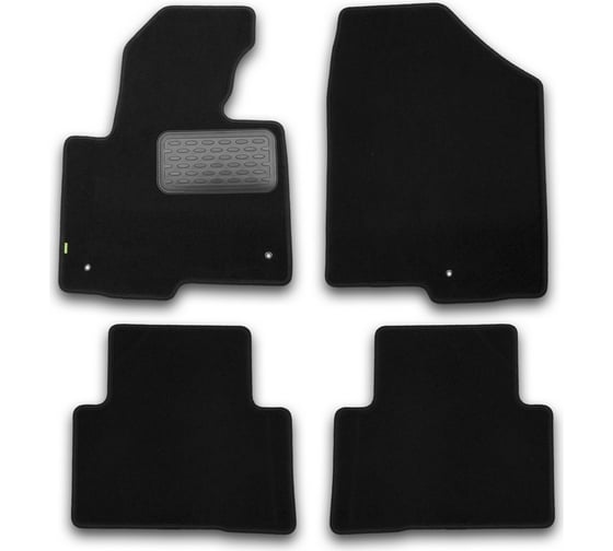 Коврики в салон KLEVER Standard HYUNDAI Santa Fe АКПП 2012-2017, кросс., 4 шт. KVR02205401210kh 1
