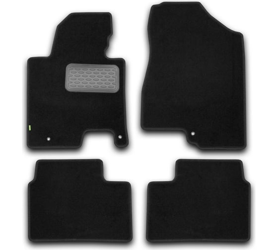 Коврики в салон KLEVER Standard KIA Ceed АКПП 2012-2018, хб., ун., 4 шт. KVR02254501210kh 1